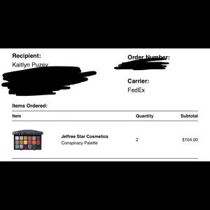 Jeffree Star x Shane Dawson Conspiracy Palette